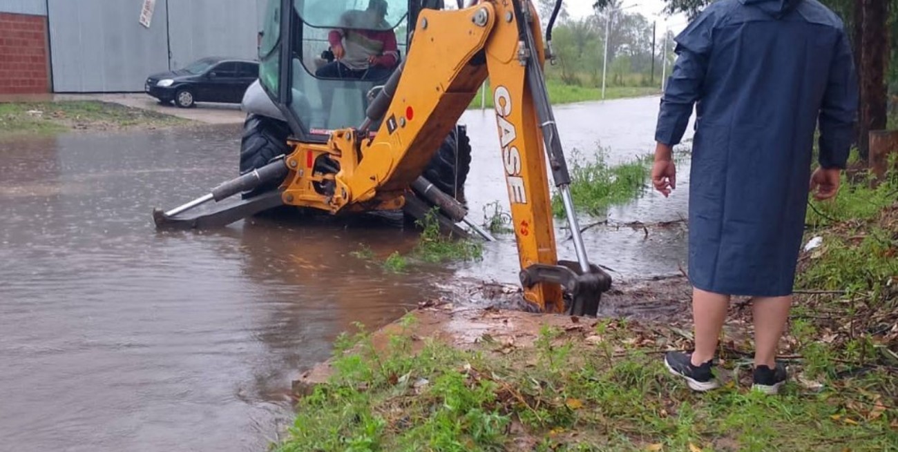 Alerta en Corrientes por lluvias y desbordes