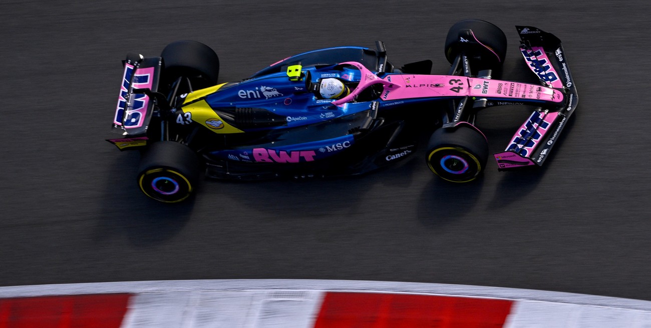 Franco Colapinto clasificó 15º para la carrera principal del GP de Estados Unidos