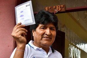 Evo Morales no se presentó al inicio del juicio oral en Tarija. Foto: Reuters