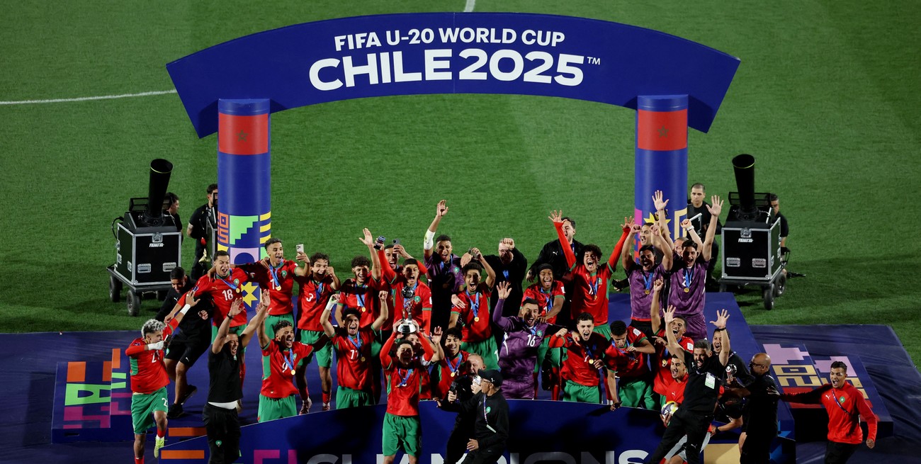 Marruecos le ganó 2-0 a la Selección argentina y se consagró campeón del Mundial Sub 20