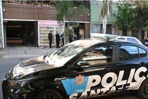 La agresión ocurrió en el palier de un edificio de Francia 2700. Foto: Flavio Raina