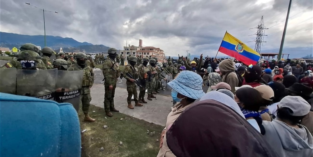 El gobierno de Noboa rompe diálogo con movimiento indígena de Imbabura