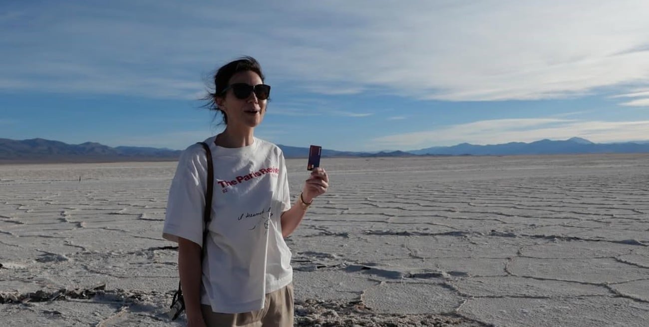 Emilia Clarke publicó imágenes de su viaje por Argentina