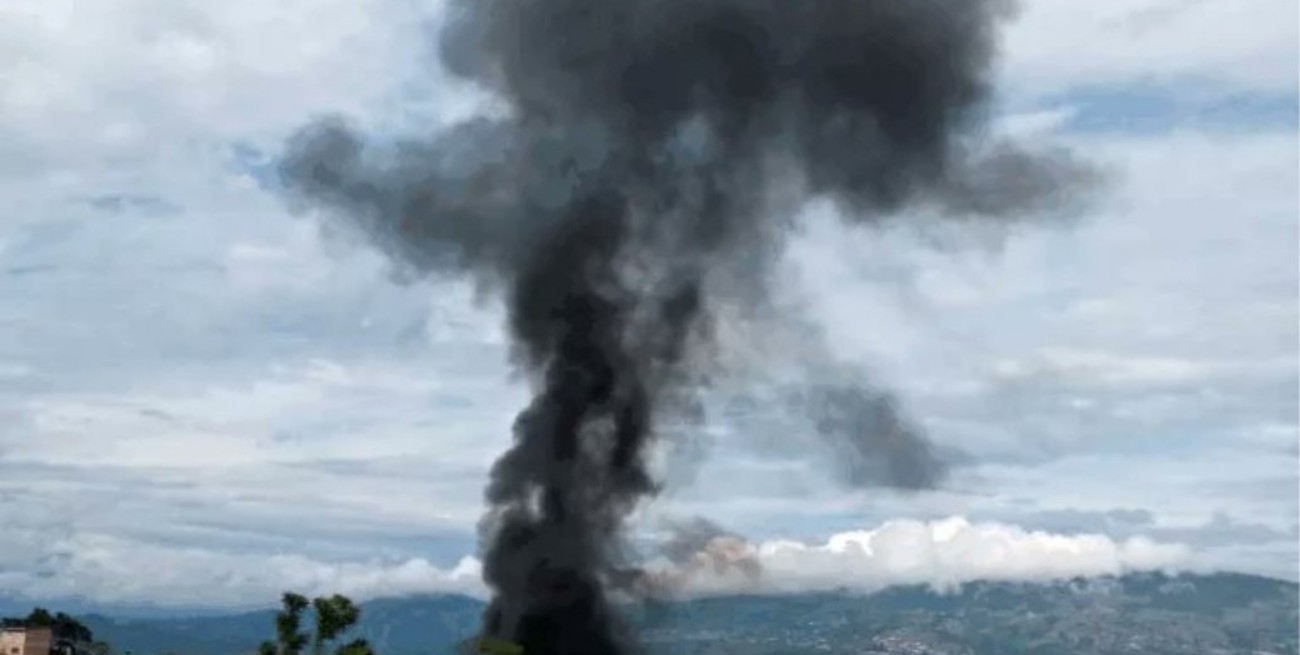 Un avión se estrelló al despegar en Venezuela: murieron los dos tripulantes