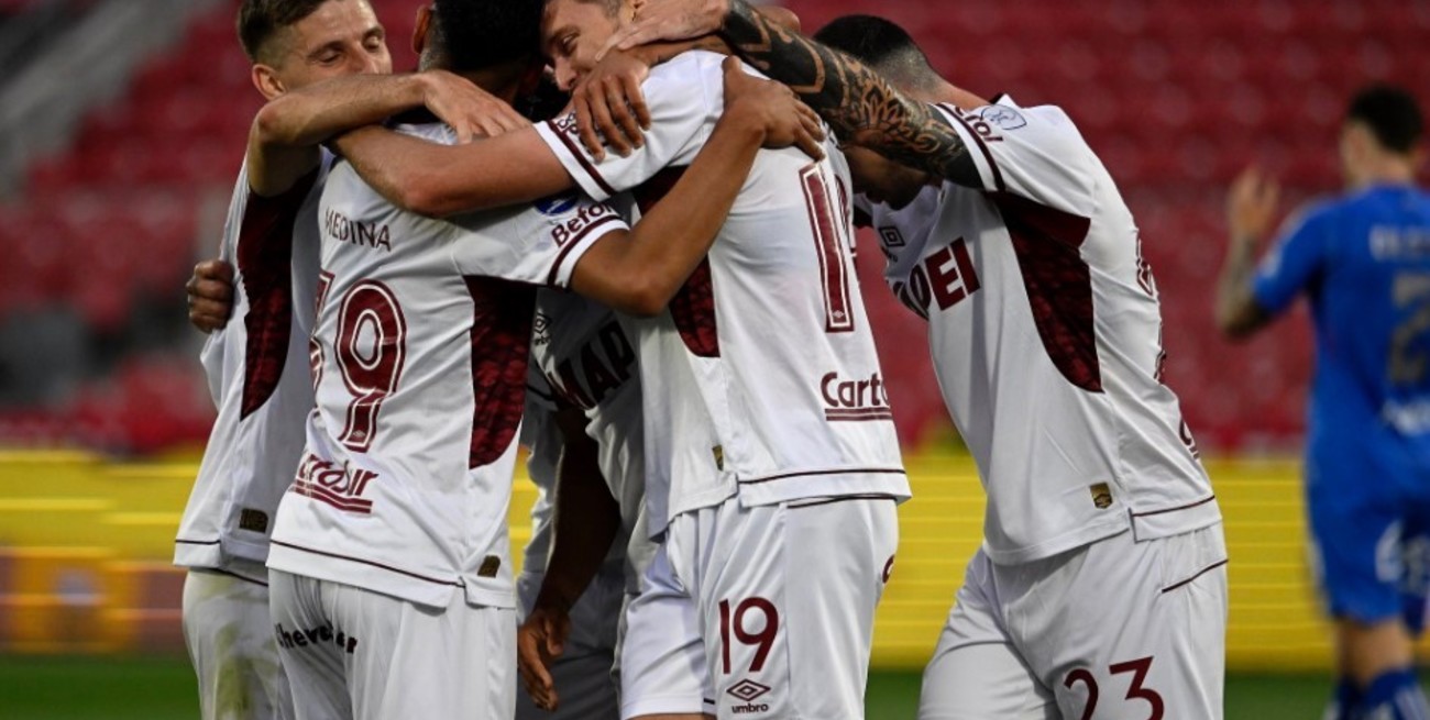 Video: con incidentes en la previa, Lanús igualó por 2 a 2 con la U de Chile 