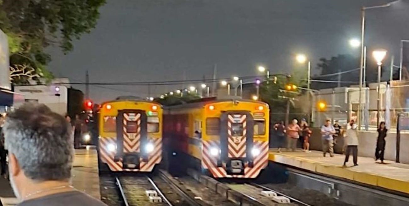 Choque de trenes en la Línea Urquiza: al menos 10 heridos en San Miguel