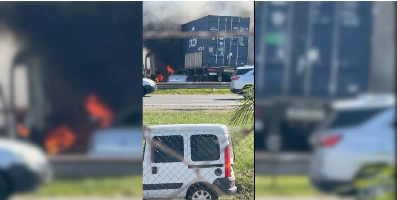 Dolor en Cayastá: una pareja de camioneros santafesinos murió en la tragedia de la Panamericana