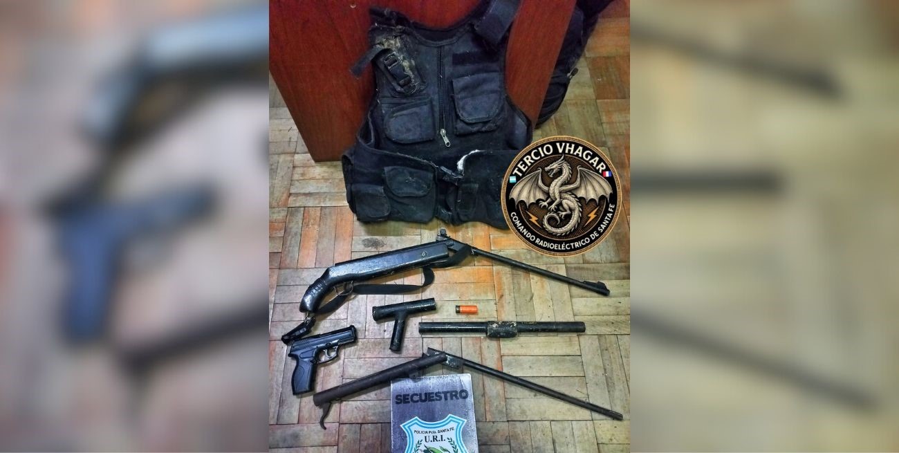 Motociclistas armados hasta los dientes fueron arrestados