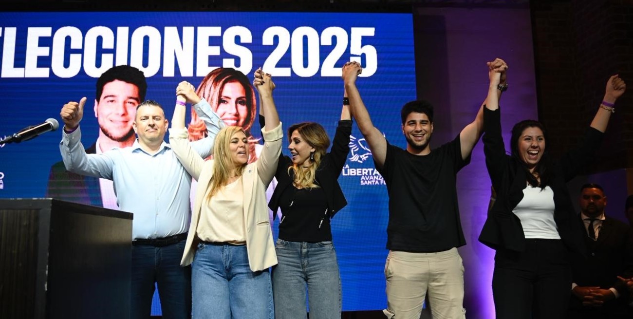 Pellegrini y Diez: "Santa Fe dijo que la Libertad Avanza esta más viva que nunca"