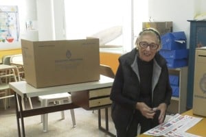 Tiene 96 años que sigue ejerciendo su derecho al voto
