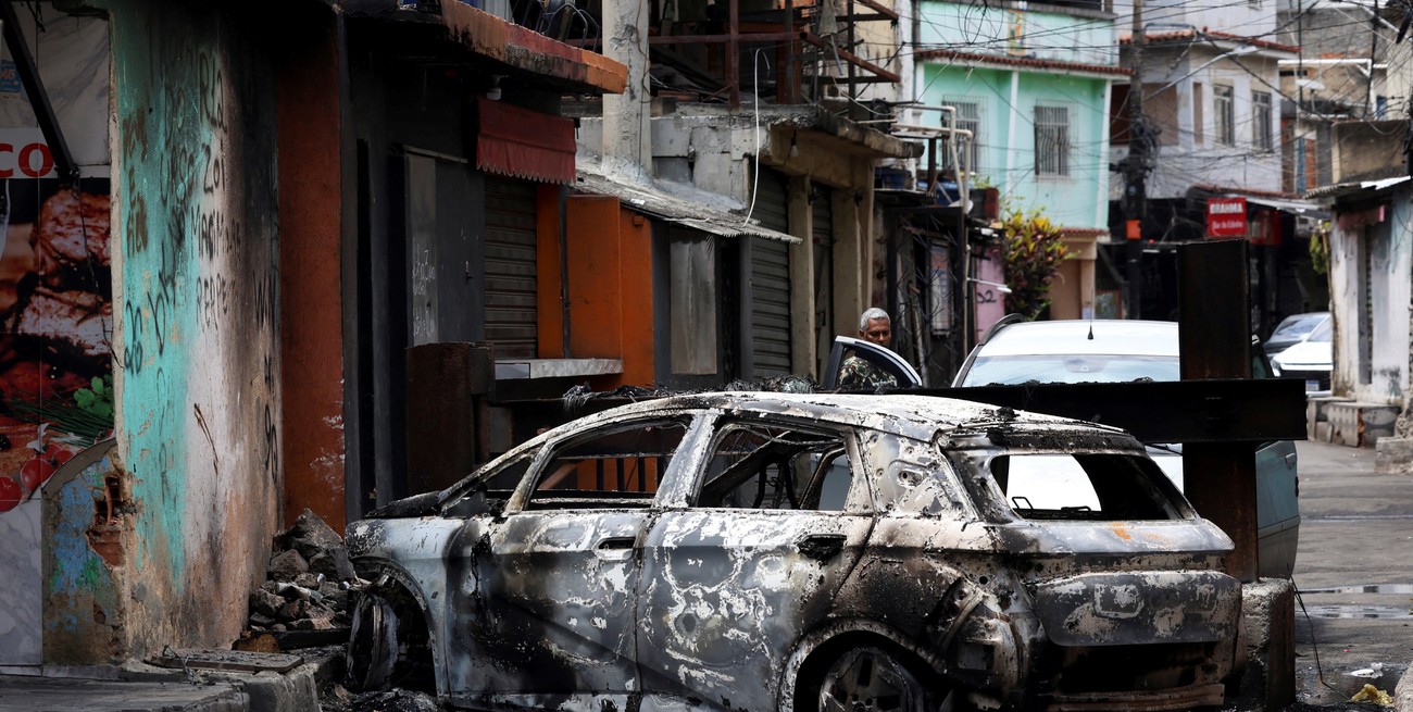Récord trágico en Río de Janeiro: 60 muertos tras una megaoperación contra el Comando Vermelho