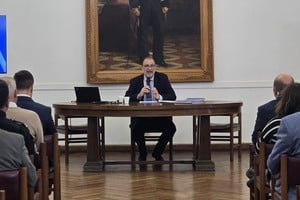 “En 2024 hubo un significativo descenso en las tasas de homicidio", afirmó Nessier. Foto: Prensa MPA
