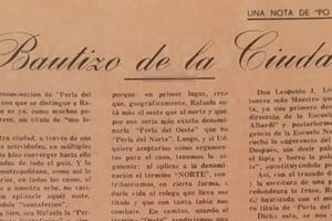 Artículo firmado por "Po essere" (Puede ser) en 1942, el seudónimo que utilizó Rafael R. Actis en el diario La Opinión de Rafaela.