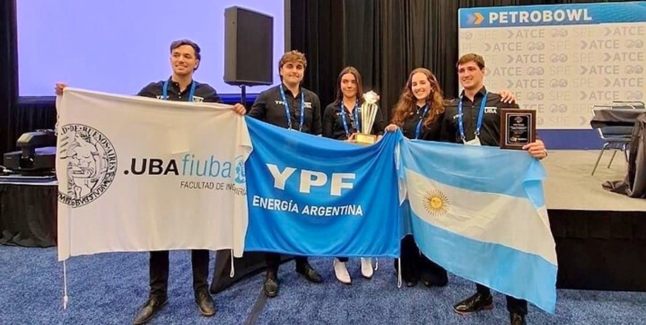 Jóvenes argentinos ganaron el campeonato mundial de ingeniería en petróleo