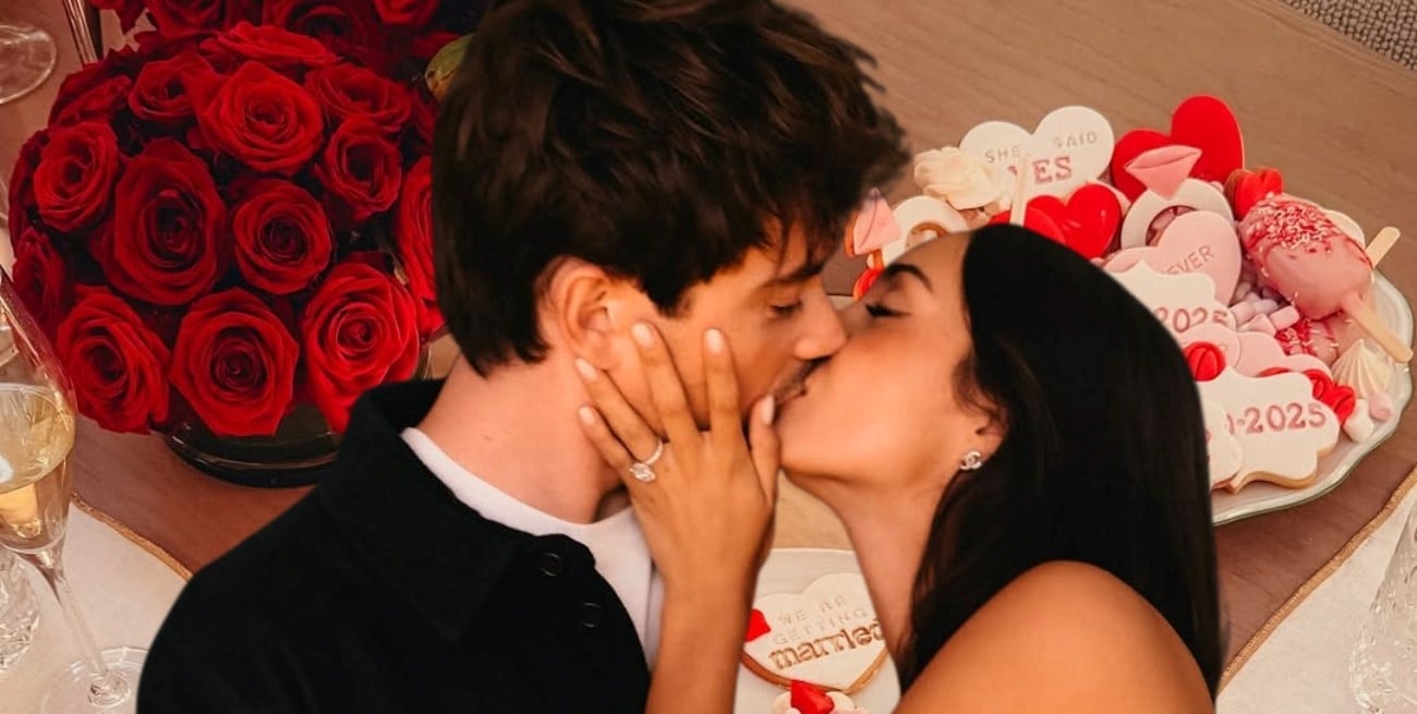 Con una romántica propuesta, Leclerc pidió matrimonio a su novia Alexandra