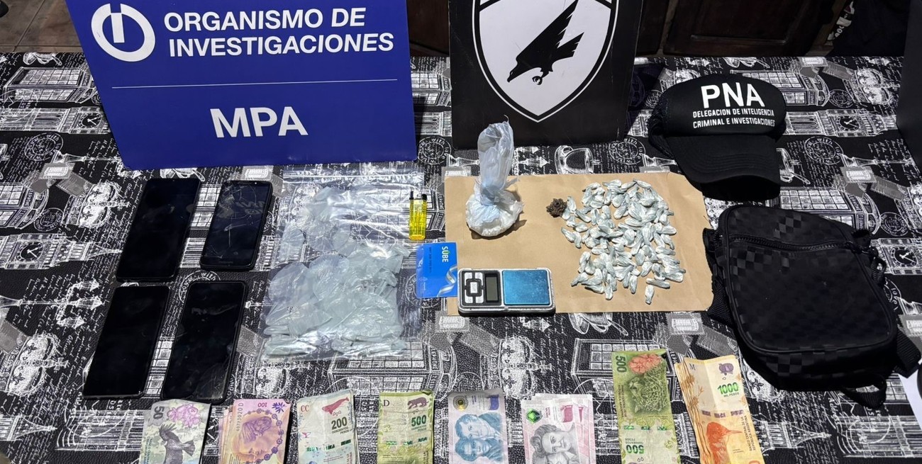 Siete allanamientos y secuestro de droga en los barrios Centenario y Varadero Sarsotti