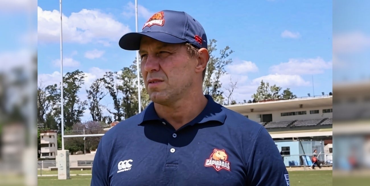 Capibaras XV, la franquicia de Rugby del Litoral, tiene head coach 