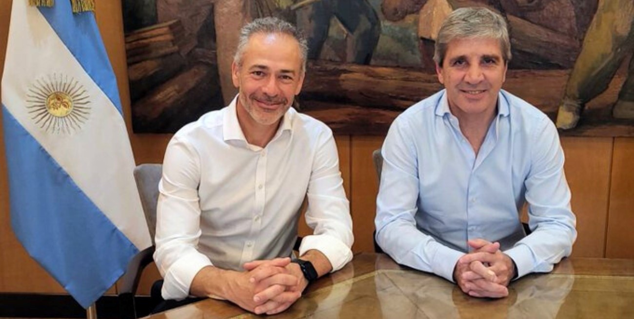 Caputo anunció al nuevo secretario de Finanzas de la Nación