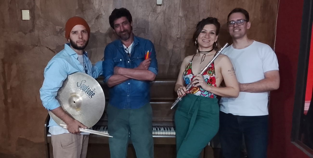 "Trem das cores": cuando la música y la pintura crean un mismo latido