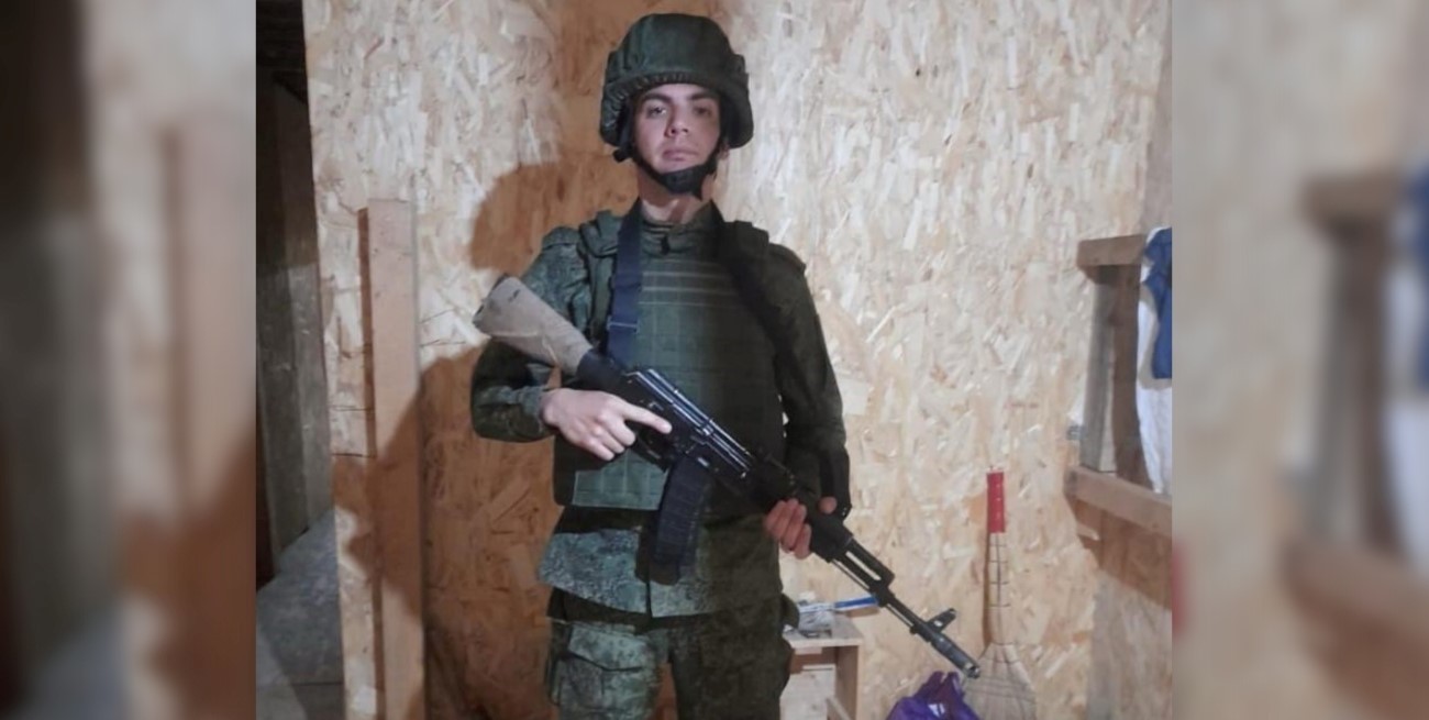 El dramático pedido del argentino que combate para Rusia: “Estoy en la línea de fuego, sacame de acá”