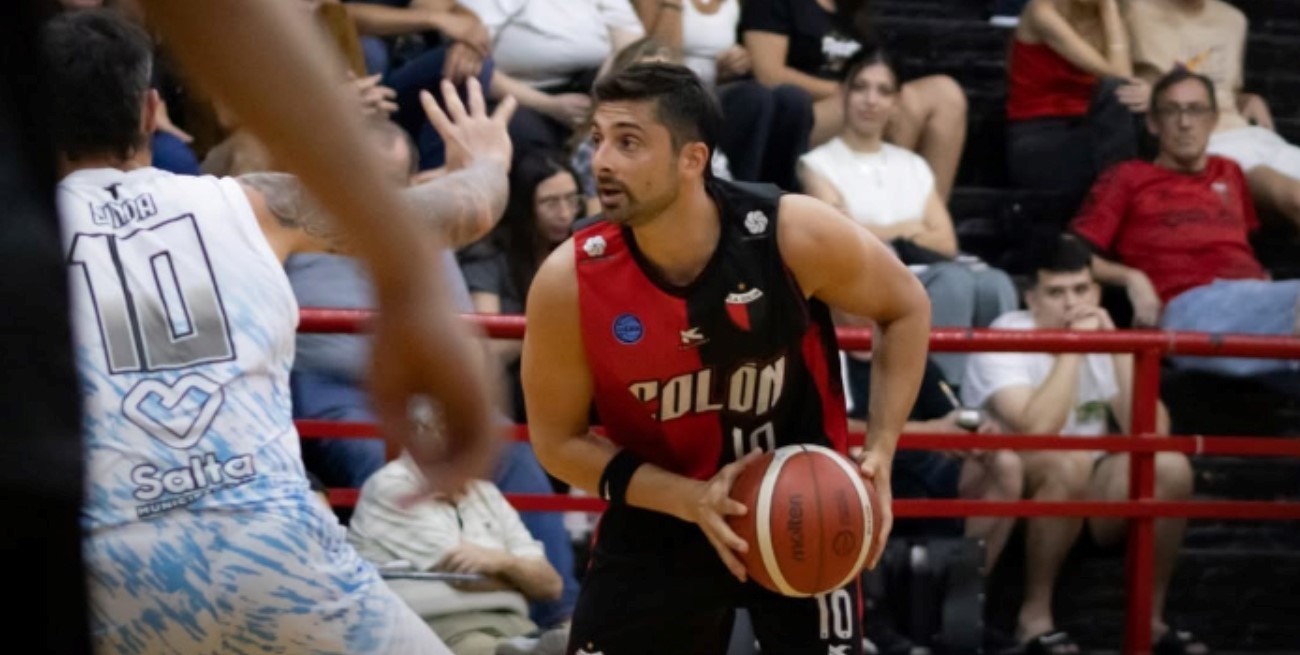 Colón sumó su segunda derrota como local ante Salta Basket en la Liga Argentina