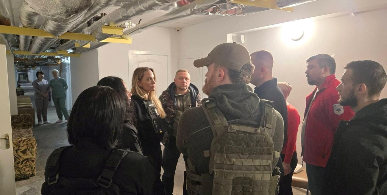 El motivo por el cual Angelina Jolie visitó Ucrania