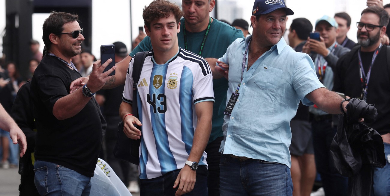 Franco Colapinto, luego del anuncio: "Cumplí mi sueño y sé que el año que viene será aún mejor"