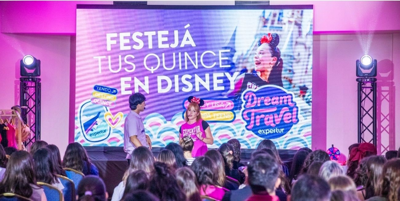 Quinceañeras vivieron una experiencia única en el “Expert Day” de Expertur 