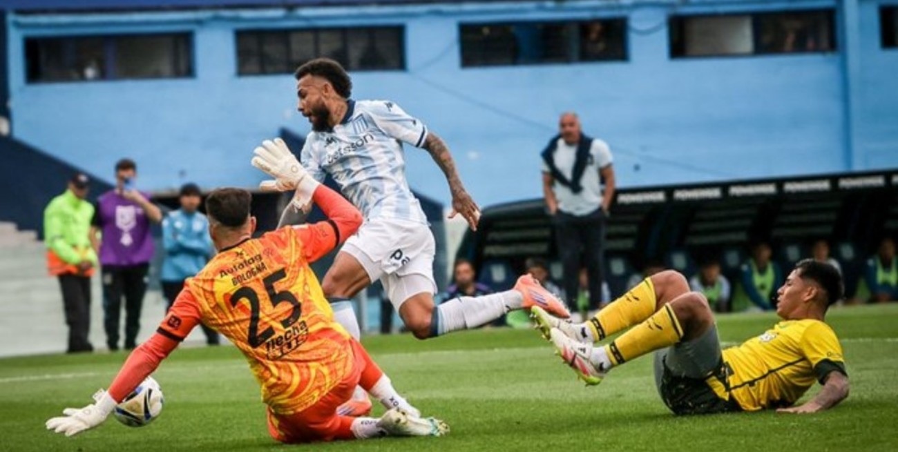 De local, Racing le ganó 1-0 a Defensa y Justicia