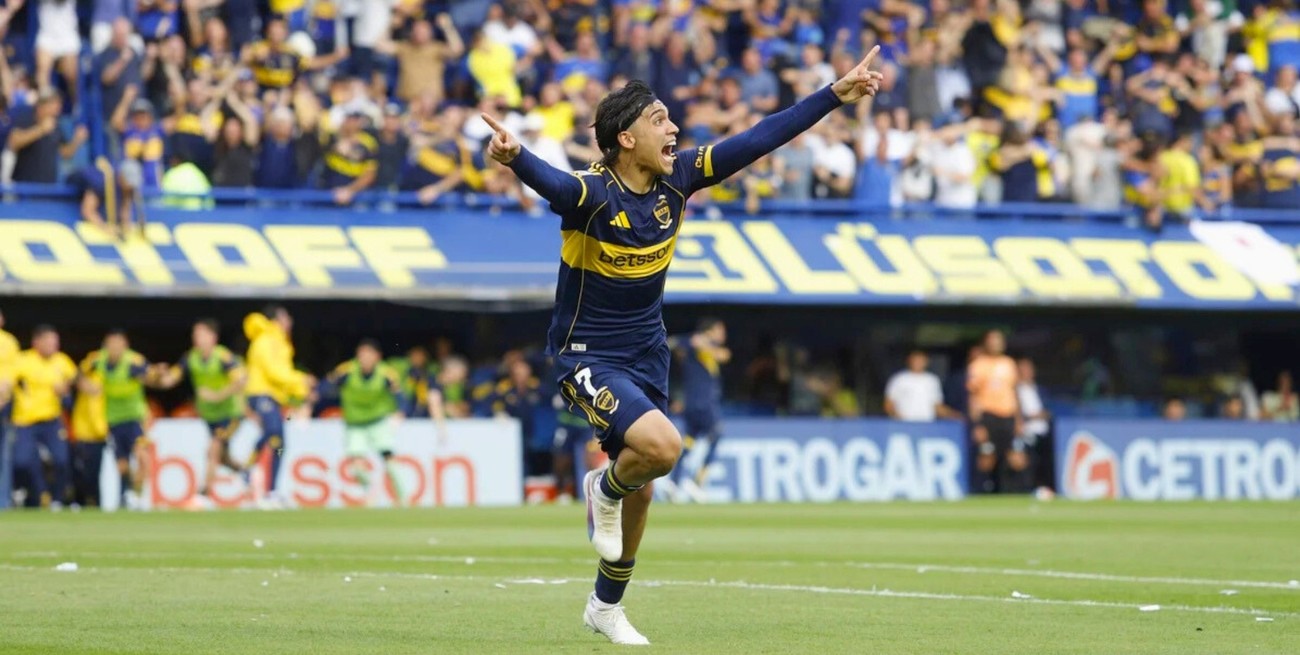 Boca venció a River en el Superclásico con goles de Zeballos y Merentiel