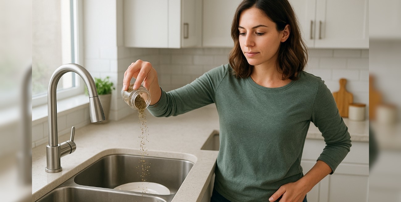 Por qué aconsejan usar orégano seco en los desagües