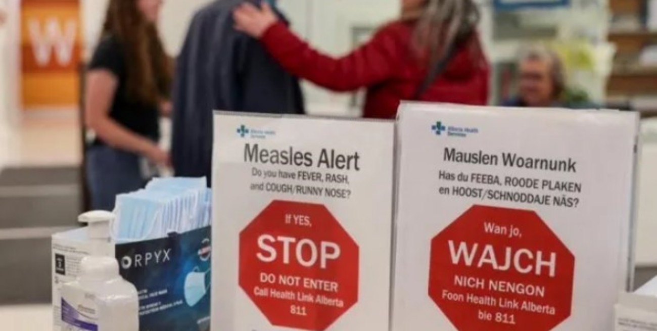 Por el brote sostenido en Canadá, América perdió su estatus como continente libre de sarampión