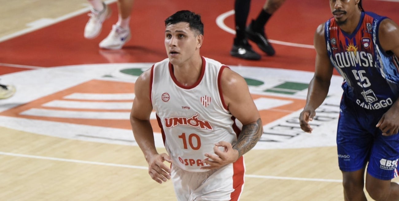 Unión volvió a ganar en la Liga Nacional y como visitante ante Quimsa