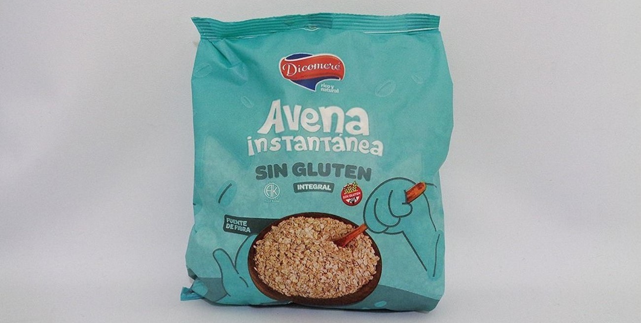 La Assal prohibió la avena instantánea Dicomeré Sin Gluten