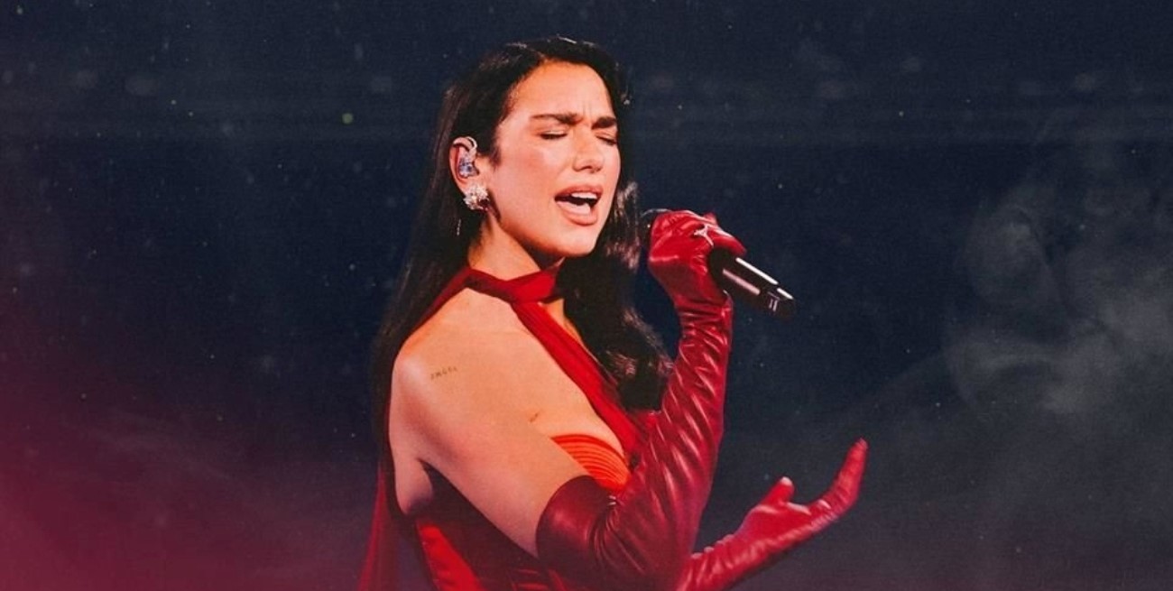 Dua Lipa sorprendió con un cover de Miranda! y emocionó al público argentino

