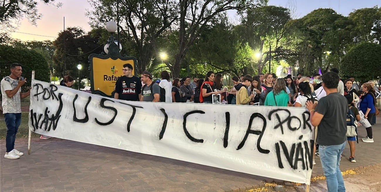 Rafaela marchó pidiendo justicia para Iván: “Me lo quitaron injustamente”