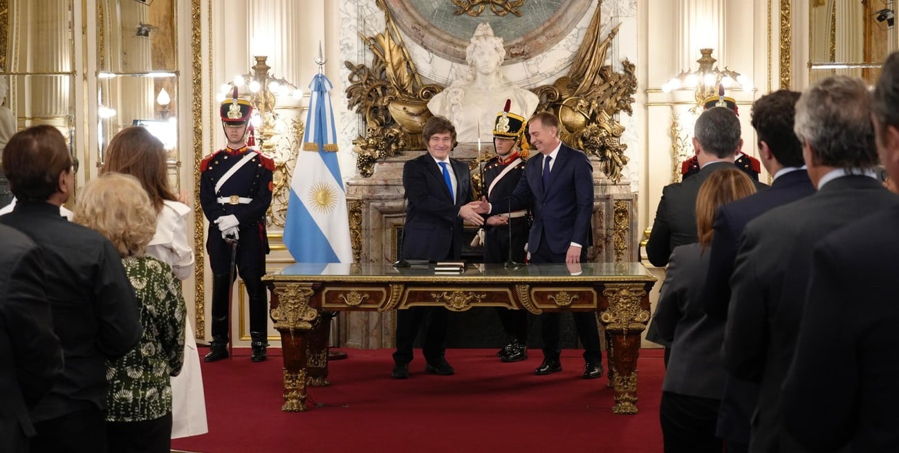 Diego Santilli juró como ministro del Interior