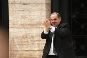 El intendente, el día de su asunción en el Palacio Municipal. Crédito: Archivo Mauricio Garín