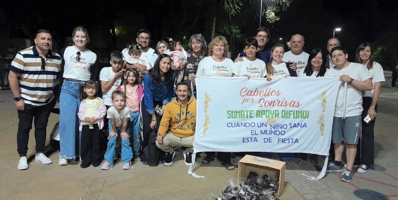 "Cabellos por Sonrisas": la solidaridad volvió a brillar en Vera