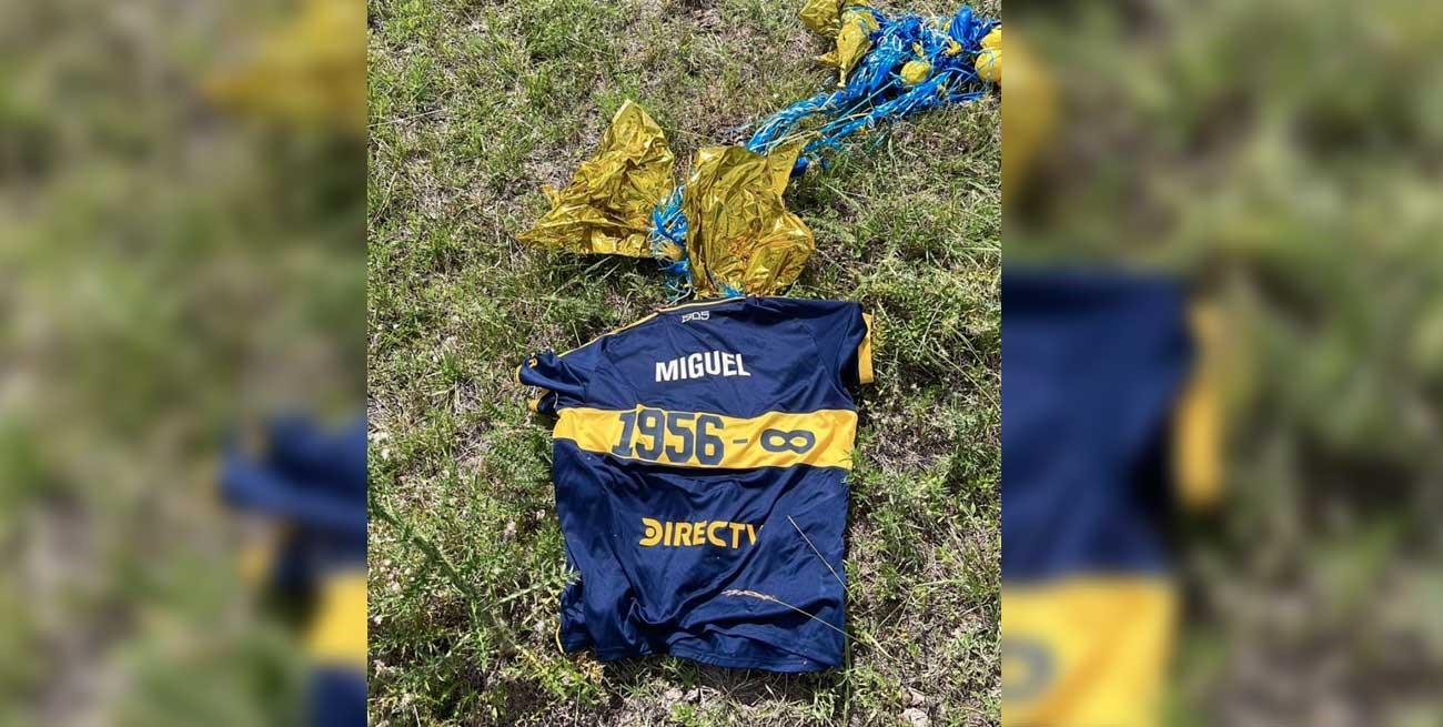 Qué dijo el uruguayo que encontró la camiseta de Boca en homenaje a Russo