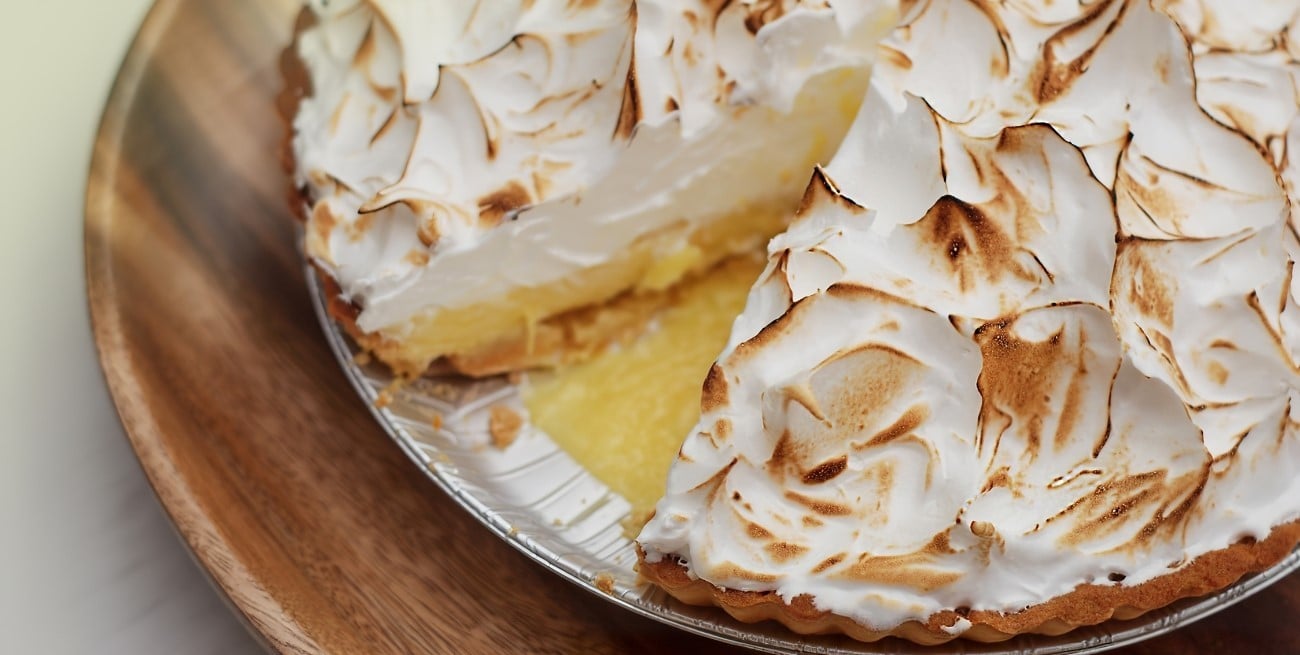 Cómo hacer un lemon pie sin harina ni azúcar en minutos