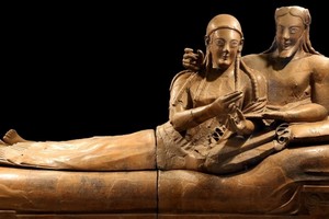 Sarcófago de los esposos de Villa Giulia. Gentileza