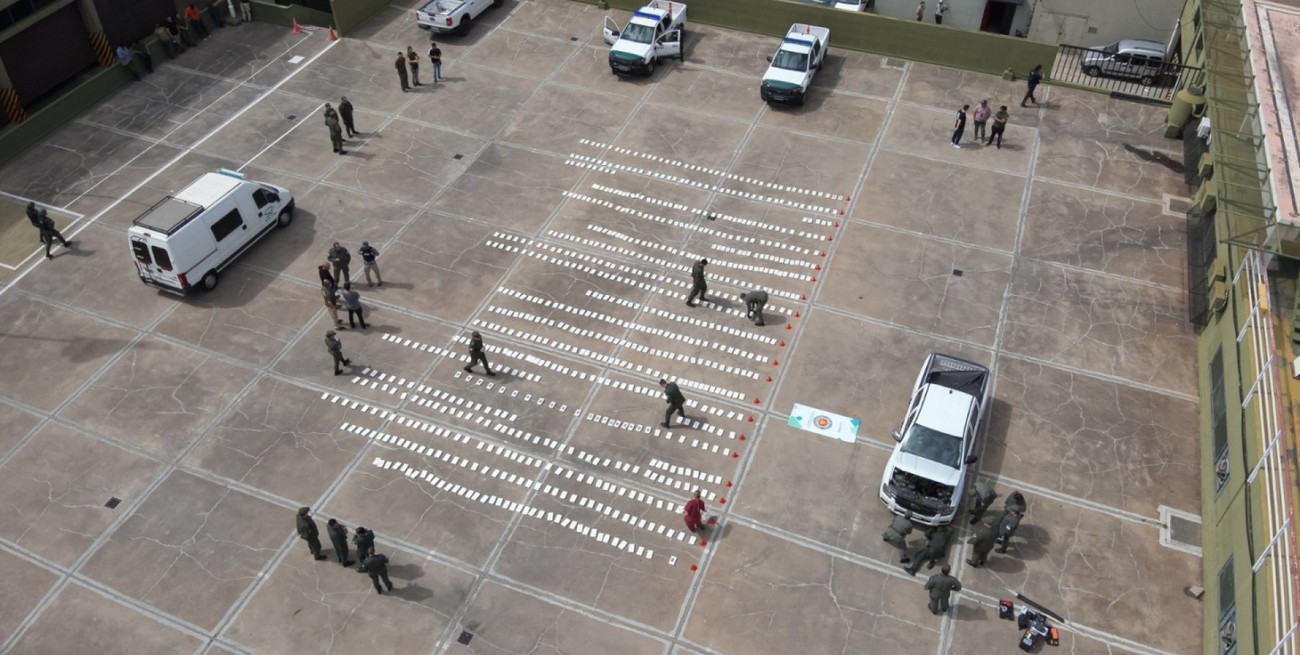 Cómo fue el operativo donde se detuvo a Brian Bilbao y se secuestró una tonelada de droga