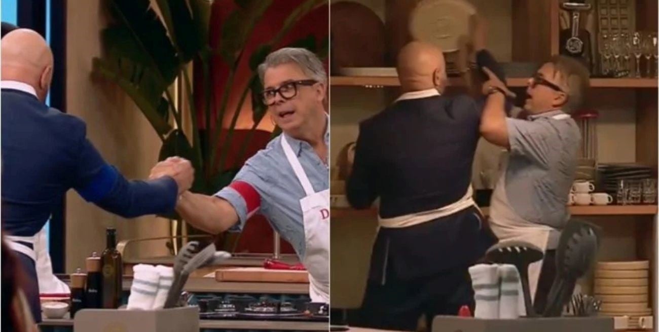 Donato de Santis y Germán Martitegui se enfrentaron en Masterchef Celebrity: ¿qué equipo logró subir al balcón?