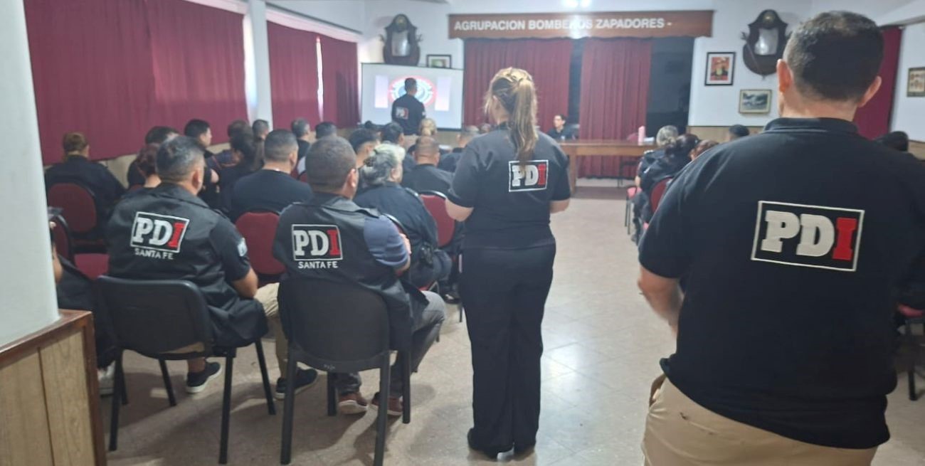 Capacitaron a policías sobre qué debe hacer el primero que llegue a la escena de un hecho