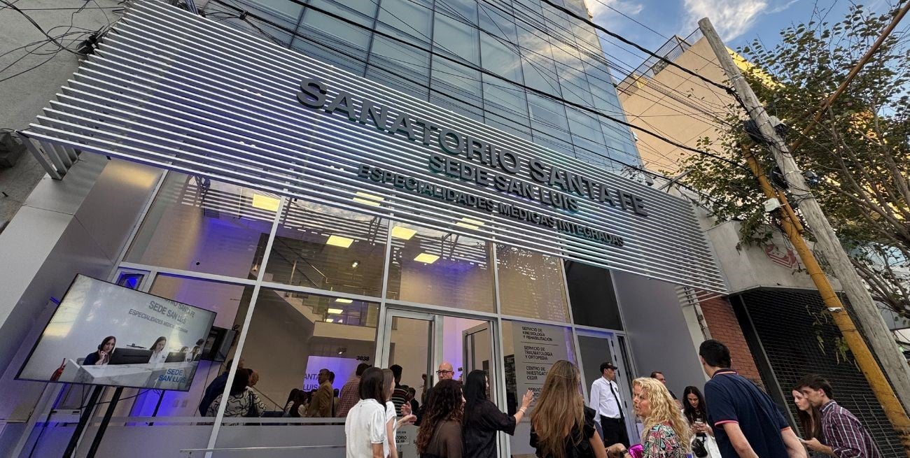 A 99 años de su fundación, el Sanatorio Santa Fe inauguró su nueva sede de especialidades en calle San Luis