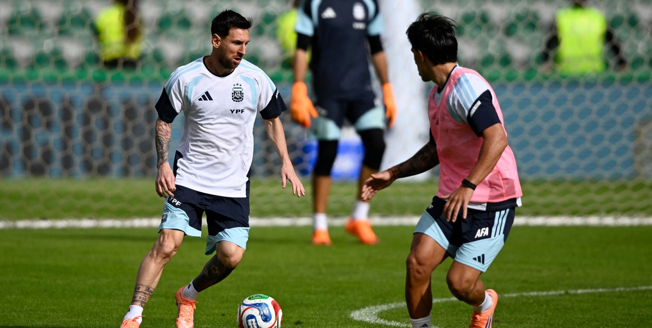 Horario y TV: Argentina con Messi juega contra Angola