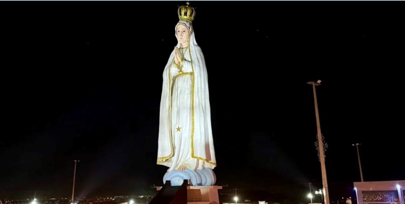 Brasil inauguró en Crato la estatua de Nuestra Señora de Fátima de 54 metros