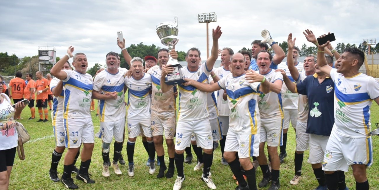 Sportivo Guadalupe, campeón sudamericano Súper Maxi +55