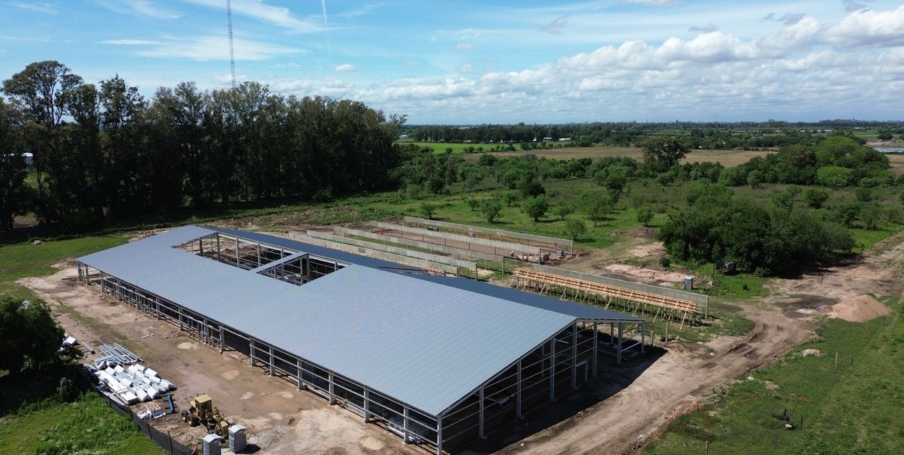 El nuevo Centro de Tiro Deportivo que construye Santa Fe en Recreo ya muestra su estructura